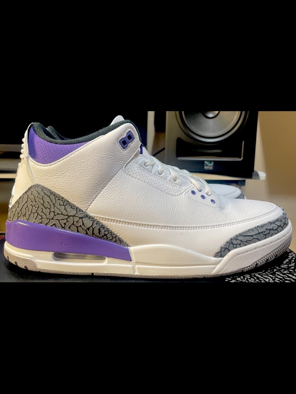 Jordan 3 Retro Purple Iris Mens Shoes CT8532-105 sz 12 US Purple